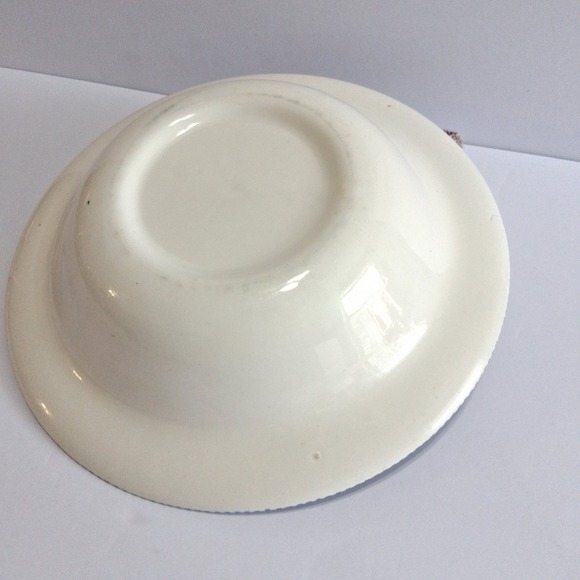 2 Vintage 10" Royal China Currier & Ives Bowl Home Sweet Home Blue White USA  #6 - Picture 6 of 8